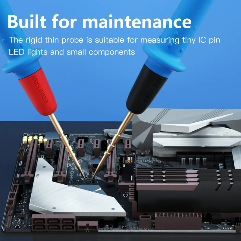 Ma Ant P22A 1000V 20A, 전도성 범용 스타일러스 멀티미터 프로브 교체 가능, 정확한 측정 테스트 리드 와이어 펜