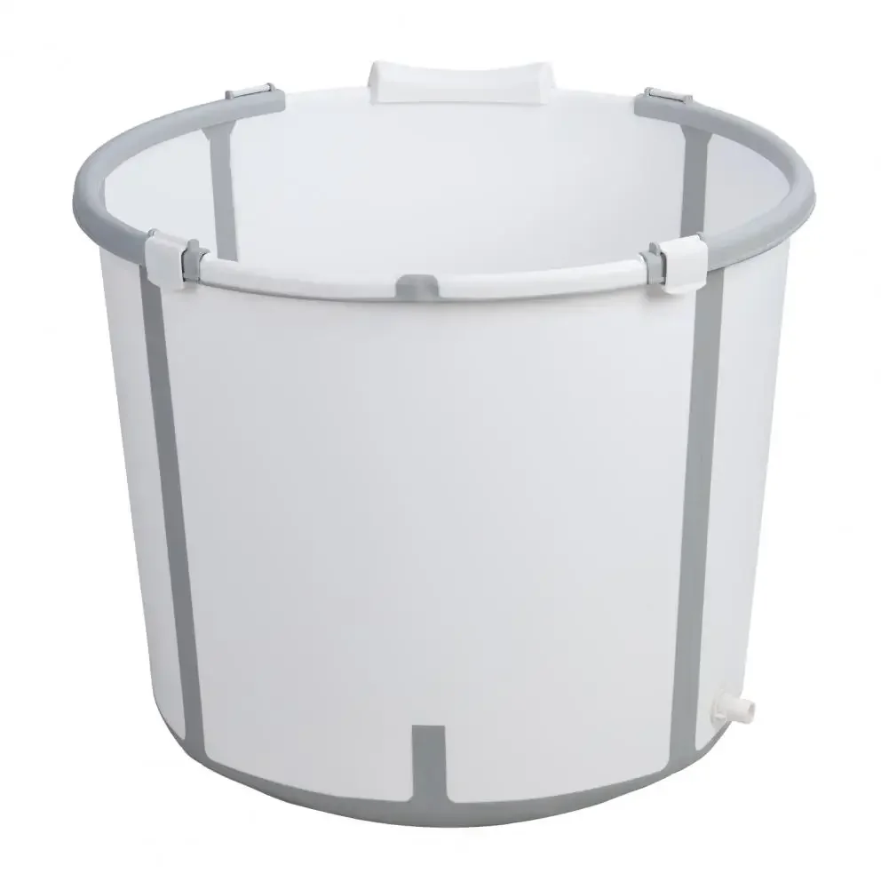 31 Cylinder Foldable Bathtub for Adult Large Collapsible Tub Freestanding Surround Collapsible Tub Effortless Folding Bathtub 6