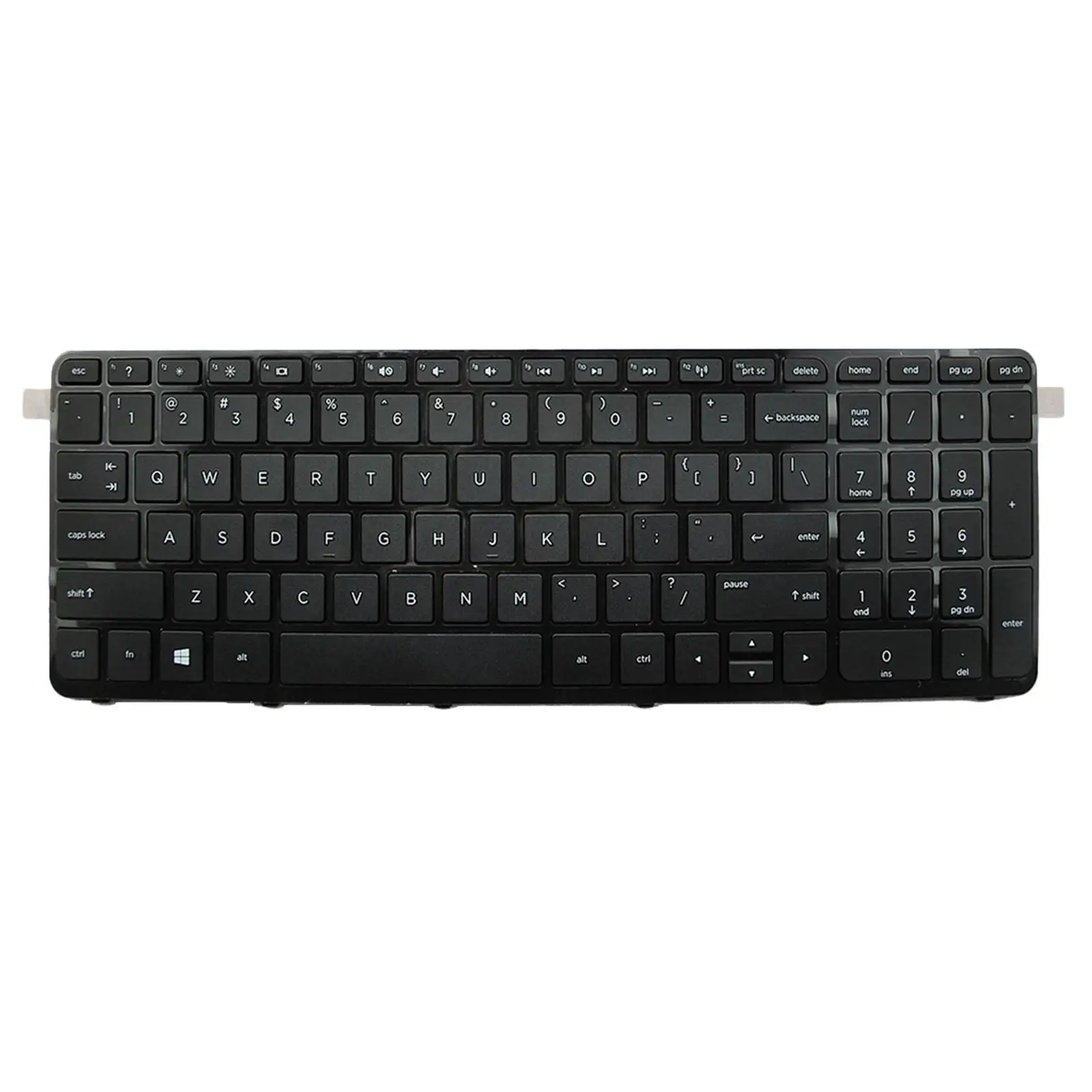 Laptop US Keyboard for Pavilion 15-E 708168-001 776778-001, Replace, Black