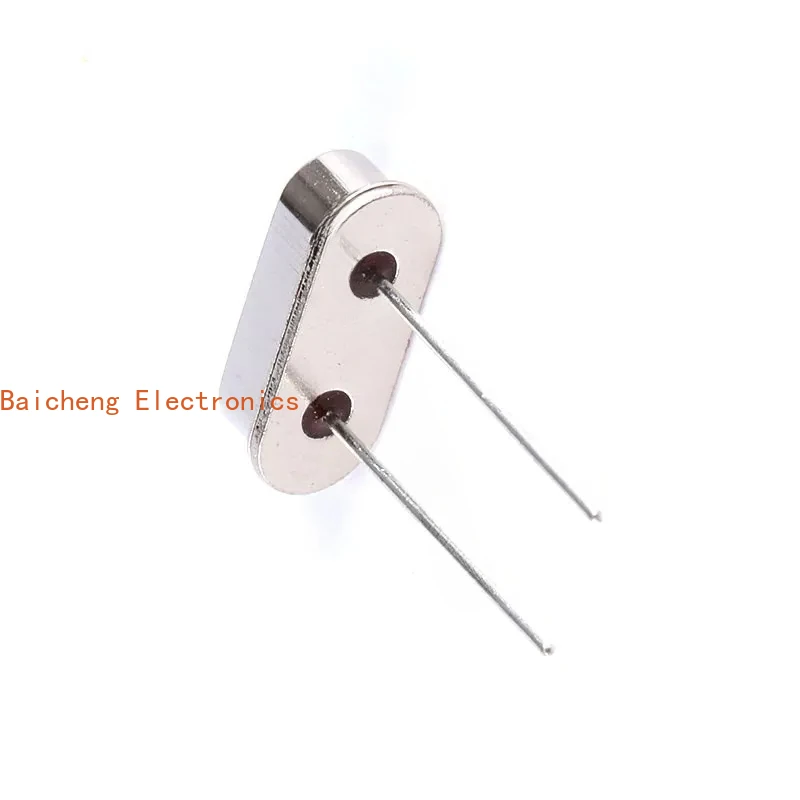 100PCS 7.3728MHz 7.3728 MHz 7.3728M Passive Quartz Resonator Crystal Oscillator HC-49S Through Holes DIY Kit