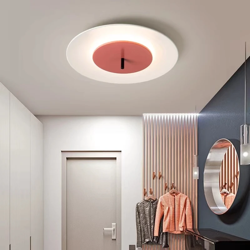 

Macaron Ceiling Lamps Led Lights for Room Bedroom House Lighting Fixtures Ultrathin Disc Led Ceiling Light for Living Room