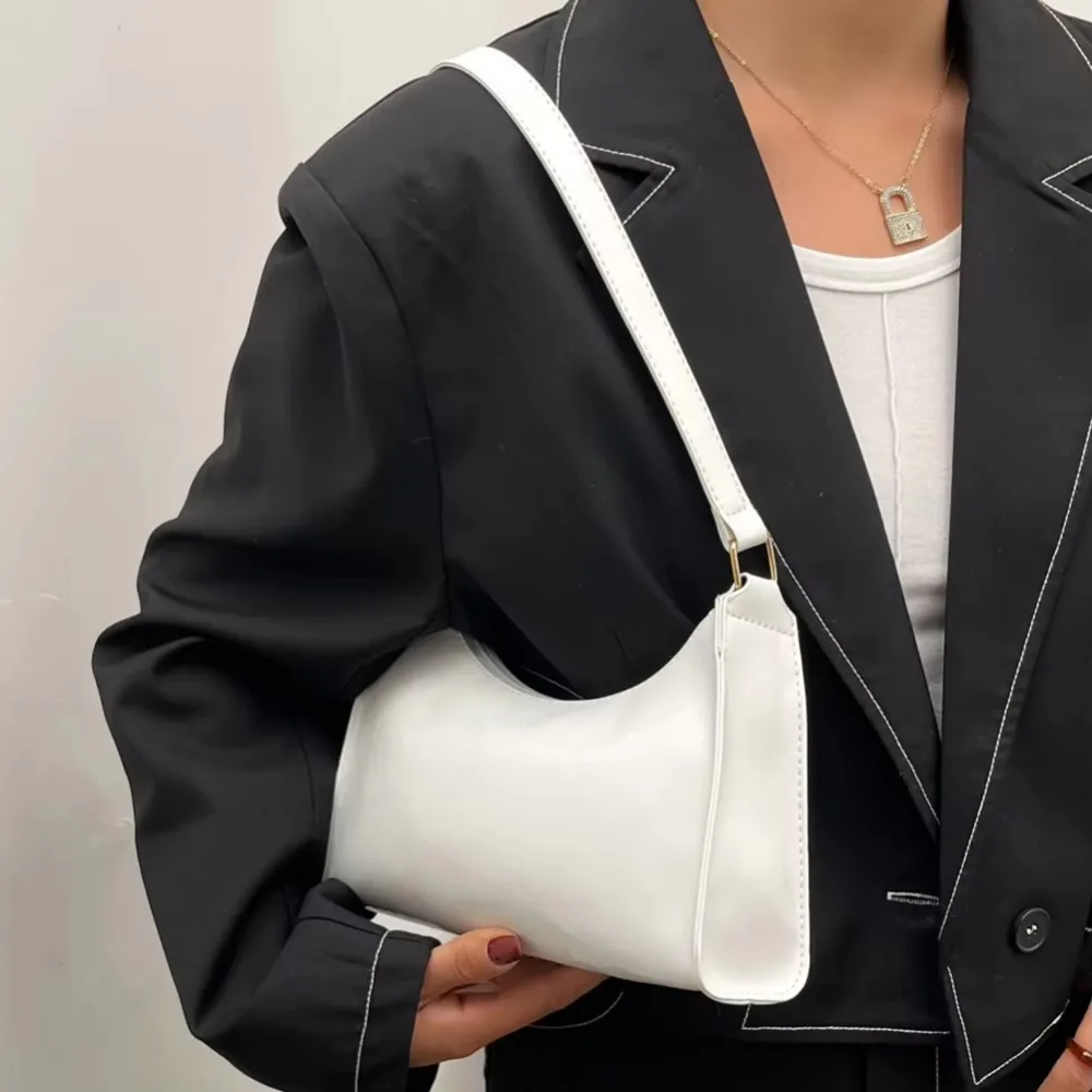 Women Bags Armpit Shoulder Bag Small Shoulder Purse Underarm Bags Brand Clutch Women Hobos Summer Simple Handbags Bolso Feminina