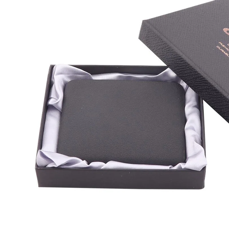 Elegant Vintage Metal Cigarette Case with Gift Box - Pocket Storage