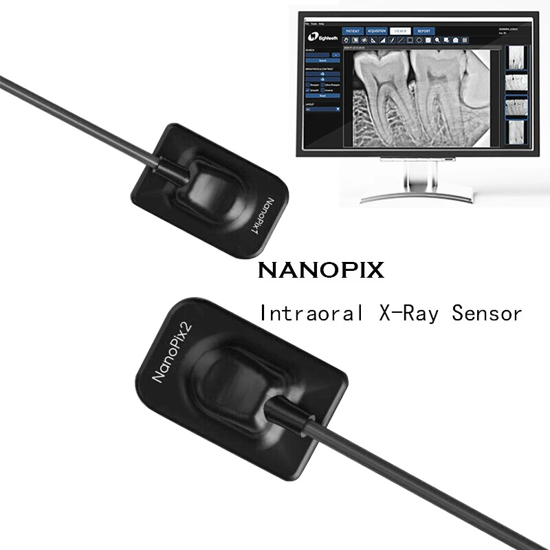 Dental X-ray Sensor USB Dental X Ray Sensor Intra oral Camera Digital RVG AED APS CMOS IP68 dental image system