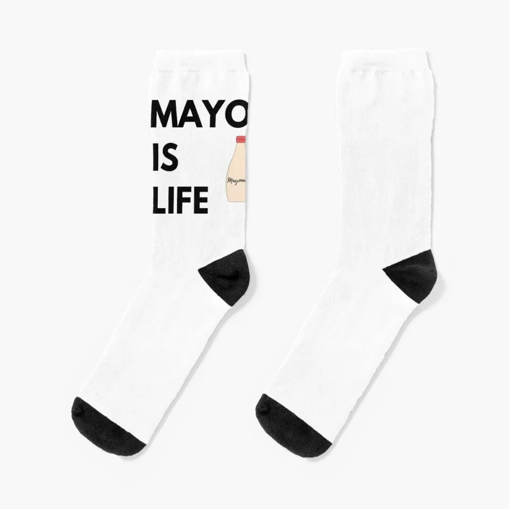 

Mayo is life Socks sheer Climbing christmas gifts Men's Girl'S Socks Men's