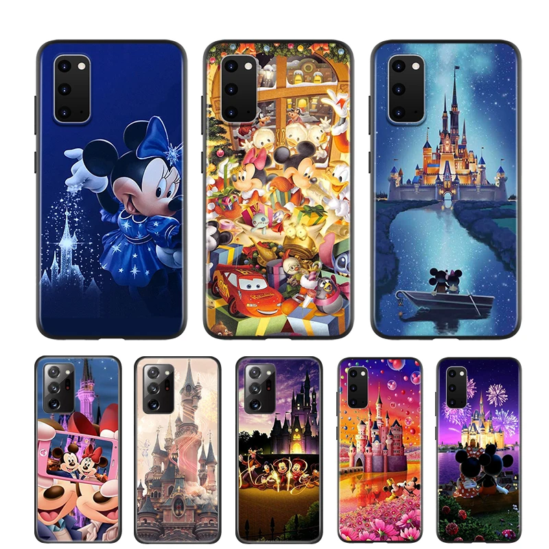 Disney Mickey Castle For Samsung Galaxy S22 S21 FE Ultra Pro A03S A13