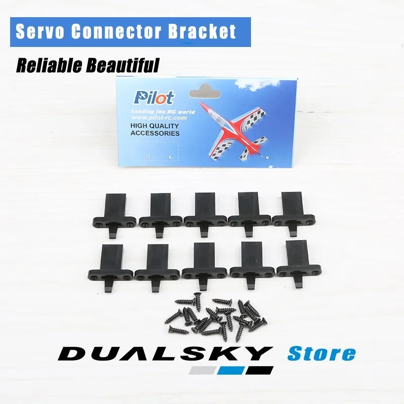 Support Connecteur Servo Futaba/JR 10pcs – Fixation Sécurisée RC