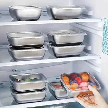 Stainless Steel Meal Prep Boxes 2