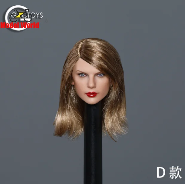 

GACTOYS GC042 1/6 Singer Taylor Head Sculpt Female Soldier Head Carving Fit 12'' Action Figure Body In Stock