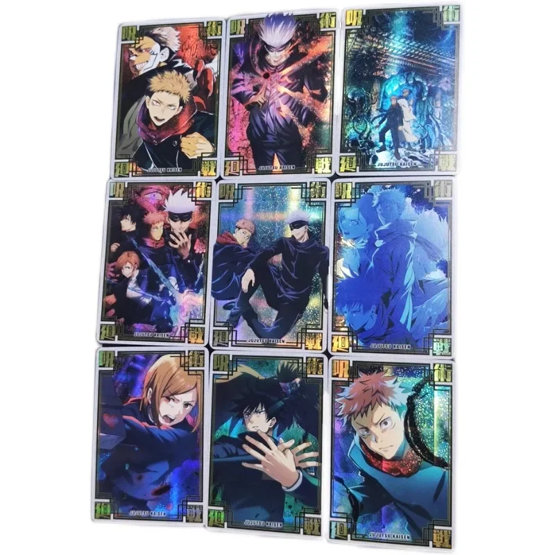 

DIY Flash Card Jujutsu Kaisen Itadori Yuji Satoru Gojo Kugisaki Nobara Anime Game Peripheral Collection Christmas Present