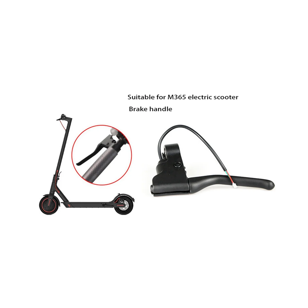 M365 Scooter Elettrico Leva Freno A Mano Maniglia Freno Maniglia Freno Per Xiaomi Pro Scooter Combinazione Freno