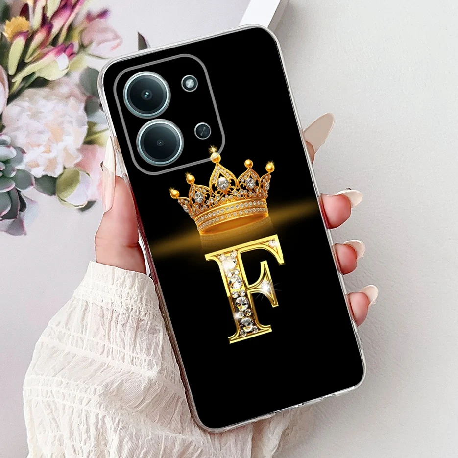Luxury Letter Design Slim Phone Case - Soft Back Cover Coque