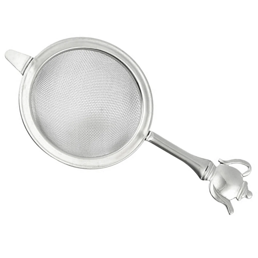 

Stainless Steel Tea Basket Tea Strainers Handle Extra Fine Tea Strainer Stainless Steel Tea Infuser Steeps Hot Tea Iced