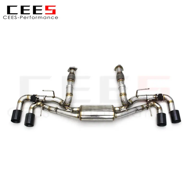 

CEES Exhaust Pipes for Chevrolet Corvette C8 2019-2023 Performance Stainless Steel Catback Exhaust Muffler Car Exhaust System