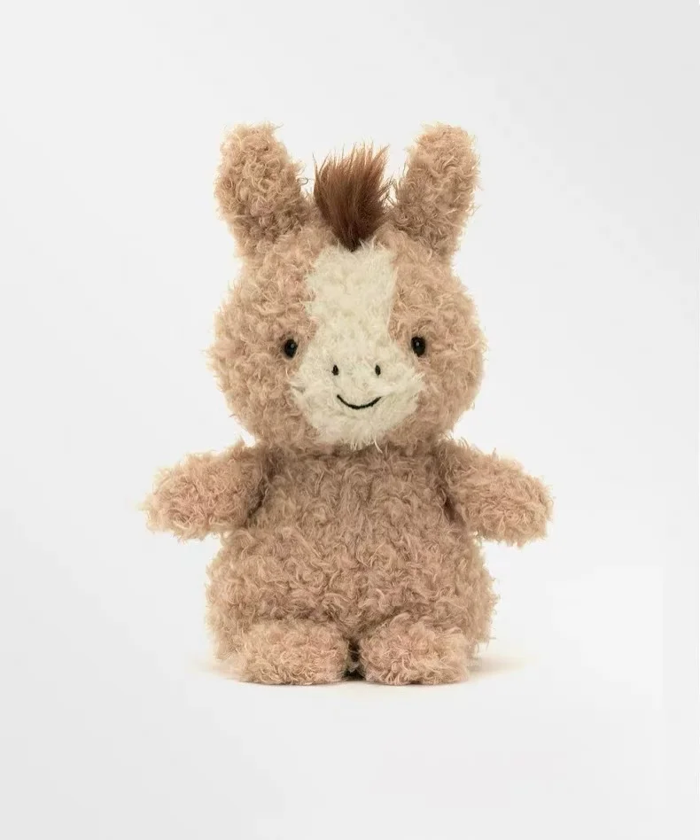 Jellycat Pony Fun Curly – Poney Bouclé Brun 25