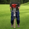 52CC T Post Driver Piledriver 2 Stroke Pile Driver Hammer Fence Post Driver Single Cylinder Air-Cooling w/ 3 Post Driving Head 3