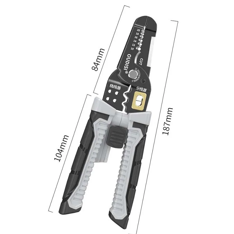 Wire Stripper Wire Cutter Pulling Pliers - Image 6