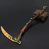 Apex Legends Revenant Heirloom Death Grip Curve Detachable Fold Game Peripheral 30cm Metal Sword Weapon Model Gifts Toys Boys 1