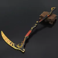 Apex Legends Revenant Heirloom Death Grip Curve Detachable Fold Game Peripheral 30cm Metal Sword Weapon Model Gifts Toys Boys 1