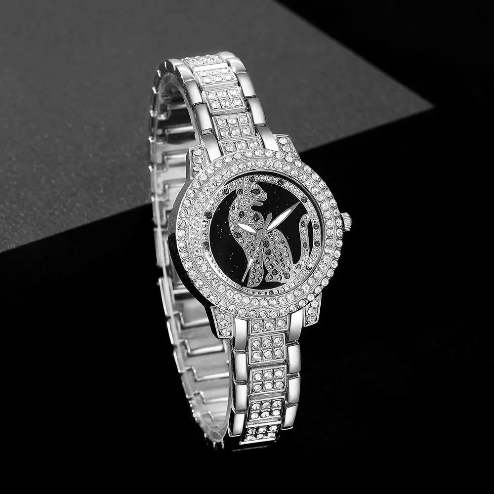 Women Watches Diamond Set Ladies Wrist Watches Rhinestone Womens Bracelet