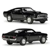 1/36 1969 Ford Mustang Boss 429 Toy Car Model Simulation Alloy Diecast Vehicle Miniature Pull Back Collection Children Gifts 4