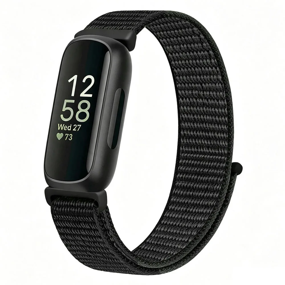 Breathable Elastic Nylon Braided Strap – Stylish Loop Bracelet Wristband Replacement Accessory