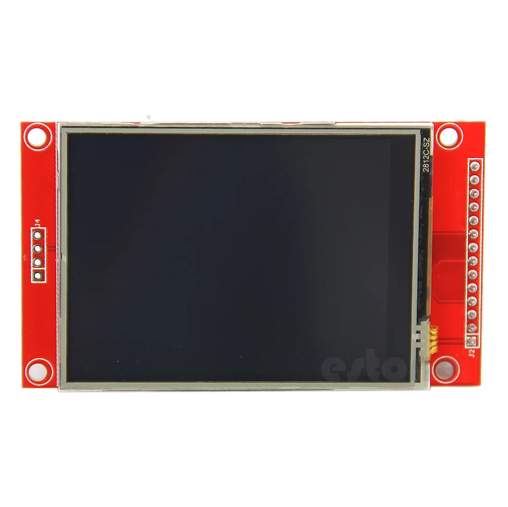 Nuevo 240x320 SPI TFT LCD de panel táctil módulo de puerto serial con PCB ILI9341 5V/3.3V 