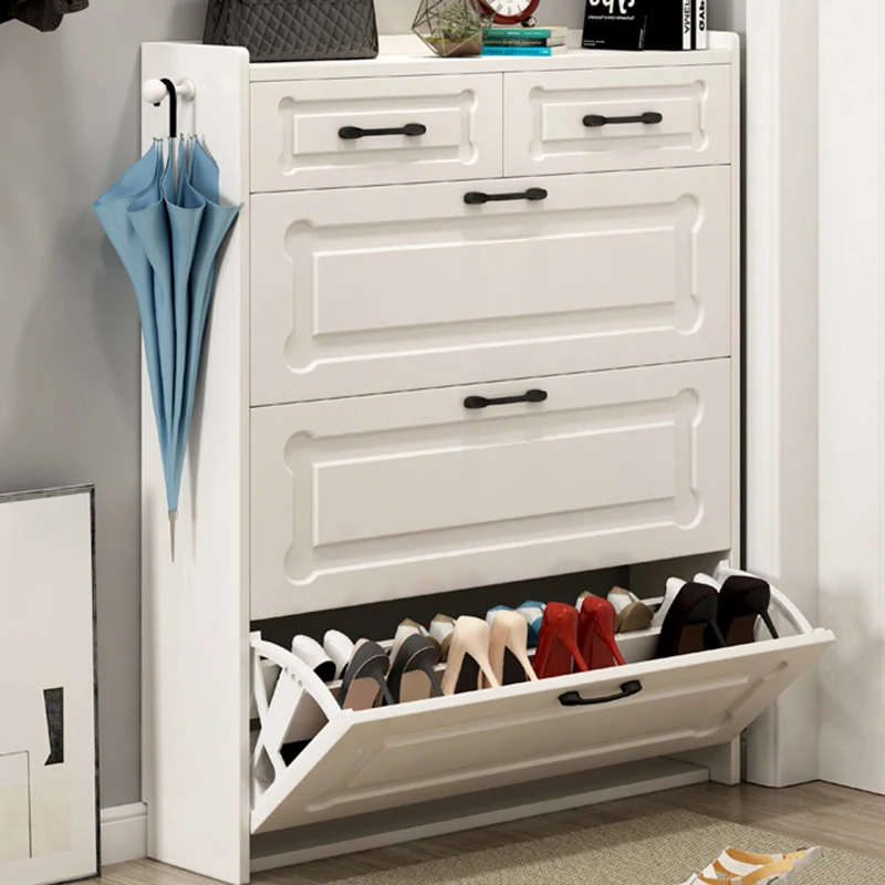 

Bathroom Storage Shoe Cabinets Cupboard Dorm Ultrathin Bedroom Shoe Cabinets Wall Shelf Organizador Zapatos Furniture DX50XG