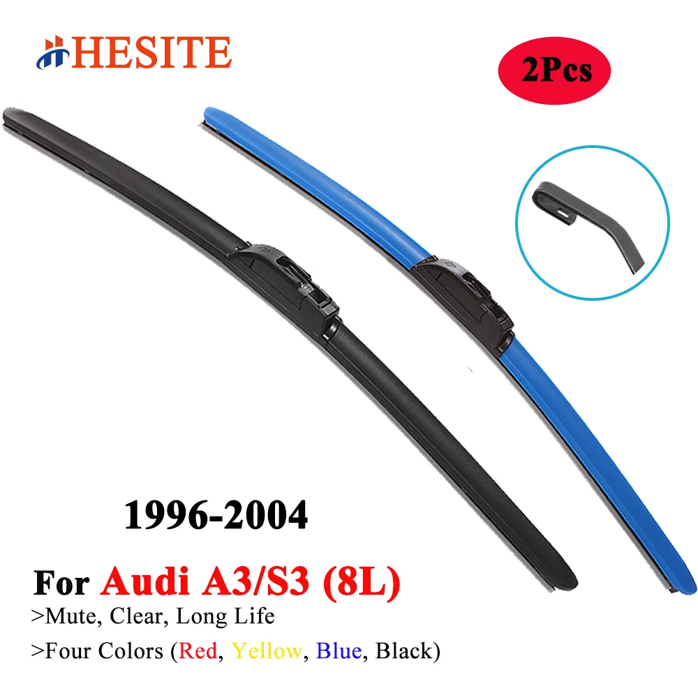 Hesite Colorful Car Windshield Wiper Blades For Audi A3 8p 8l Hatchback Convertible 1996 1998