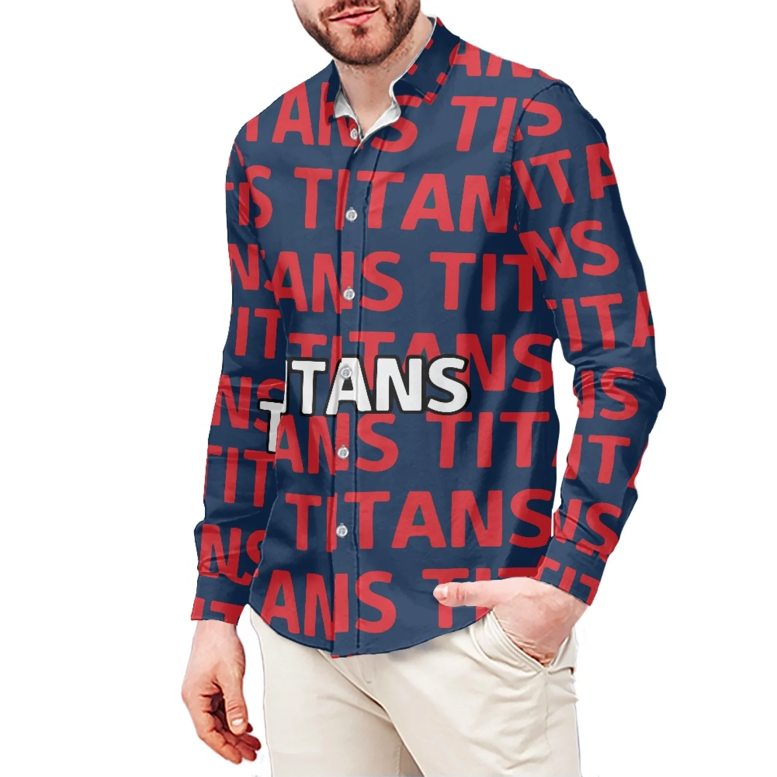 

Красная футболка с надписью Tltans, облегающая футболка с принтом, полинезийское Самоа, гавайская стильная рубашка с длинным рукавом, Мужская классическая рубашка для свадьбы