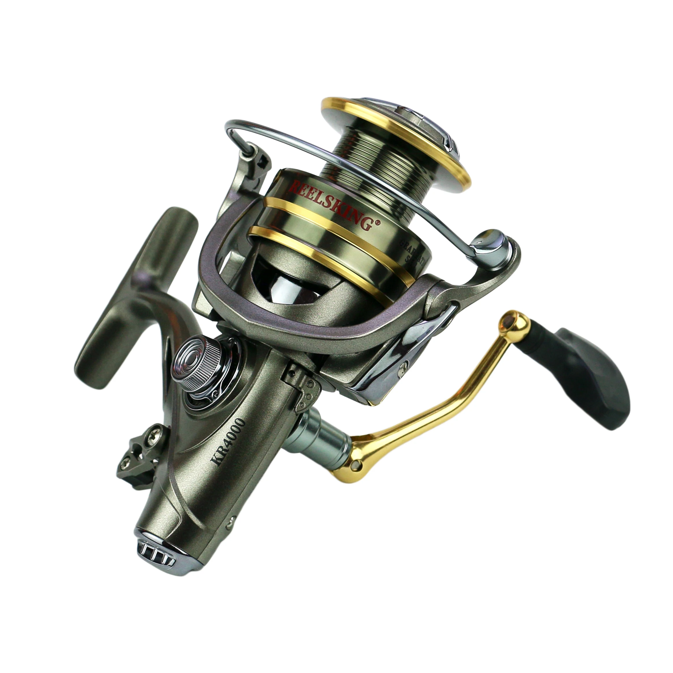 Meta 20KG towing Ahead/Post Double Brake Smooth Casting Reel High Speed Sea Bass Fishing Reel Gear ratio 5.5:1 Left/Right Hand