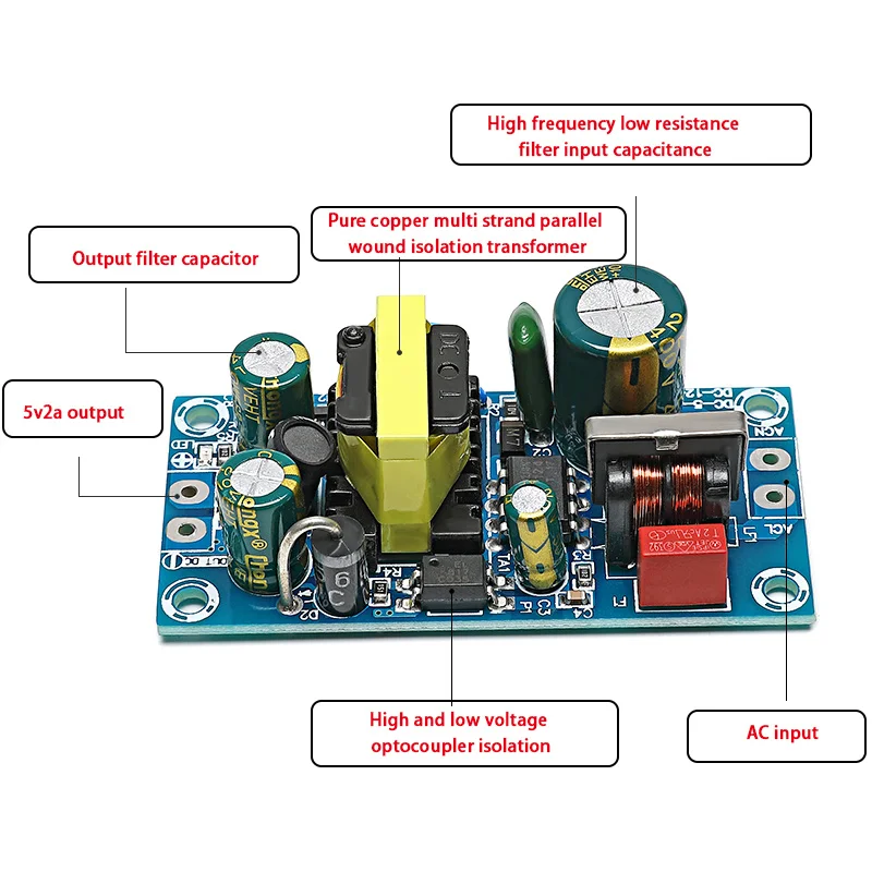de alimentação, CA 110V, 220V para DC