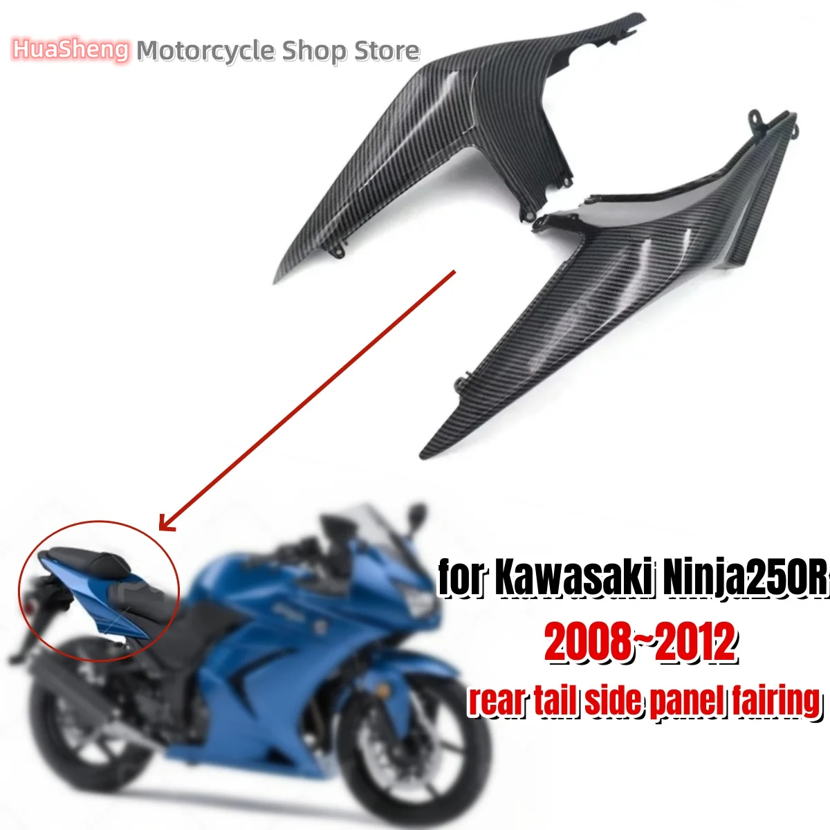 Spare Parts And Accessories For KAWASAKI NINJA 250 R - Foto 2