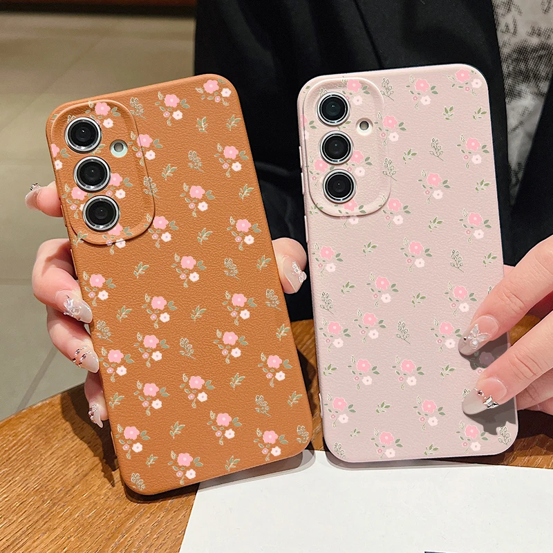 Pink Flowers Print Phone Case - Stylish Floral Design Cover