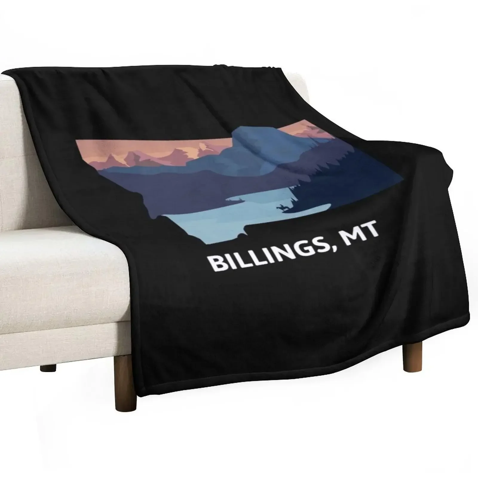 

Billings, MT Throw Blanket Plaid Blankets For Baby christmas decoration Blankets Sofas Of Decoration Blankets