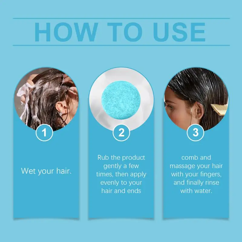 Hair care shampoo bar: Gently cleanses and moisturizes hair, leaving it smooth and shiny. Scalp massage shampoo bar. - 5
