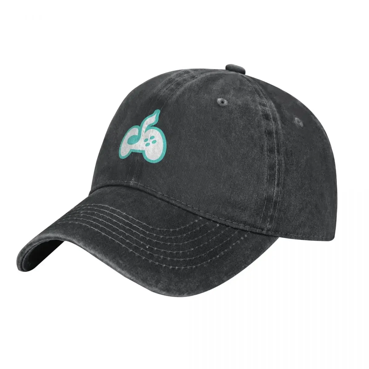

White Logo Blue Outline Cowboy Hat fashionable Golf Hat Man Golf Women Men's