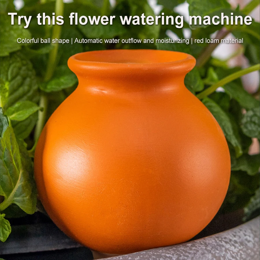 Portable Pot Culture Supplies Ceramic Potted Dropper Device Water Seeper Self Watering Automatic Drip Irrigation System Random