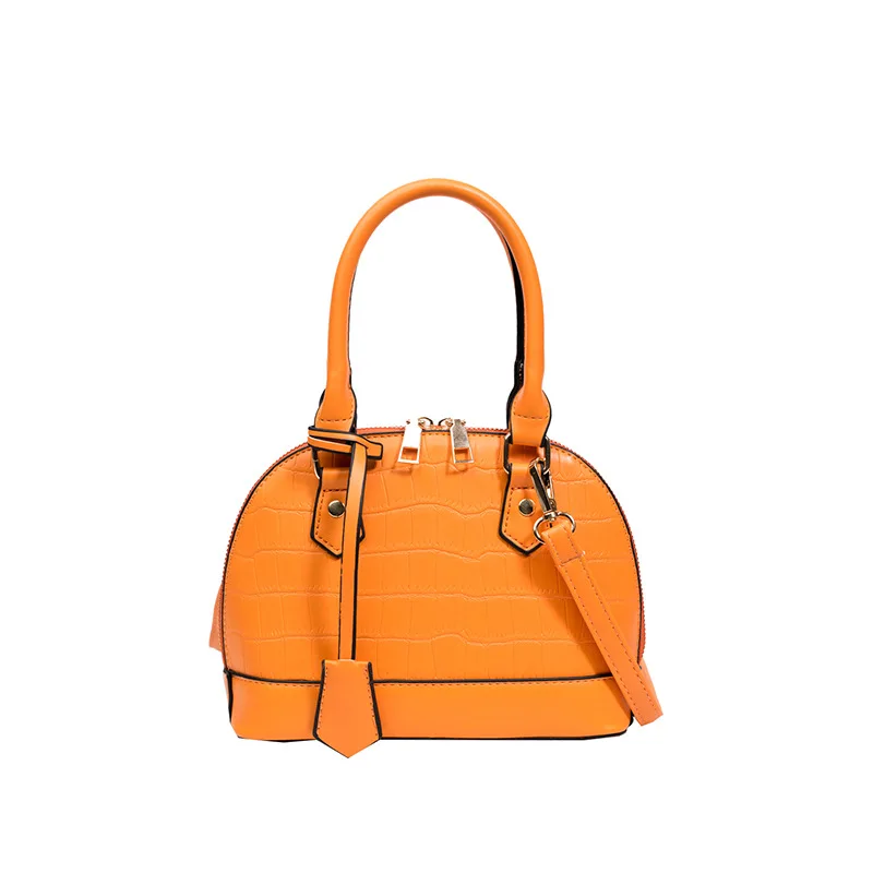 Women's Shoulder Bags Stone Pattern Shell Bags New Retro Fashion Ladies Shoulder High Quality Handbags