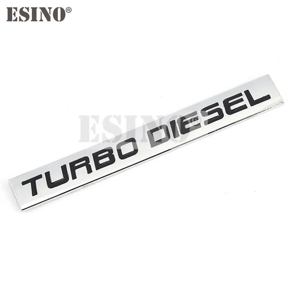 Premium 3D Metal Turbocharged Car Emblem Sticker Badge