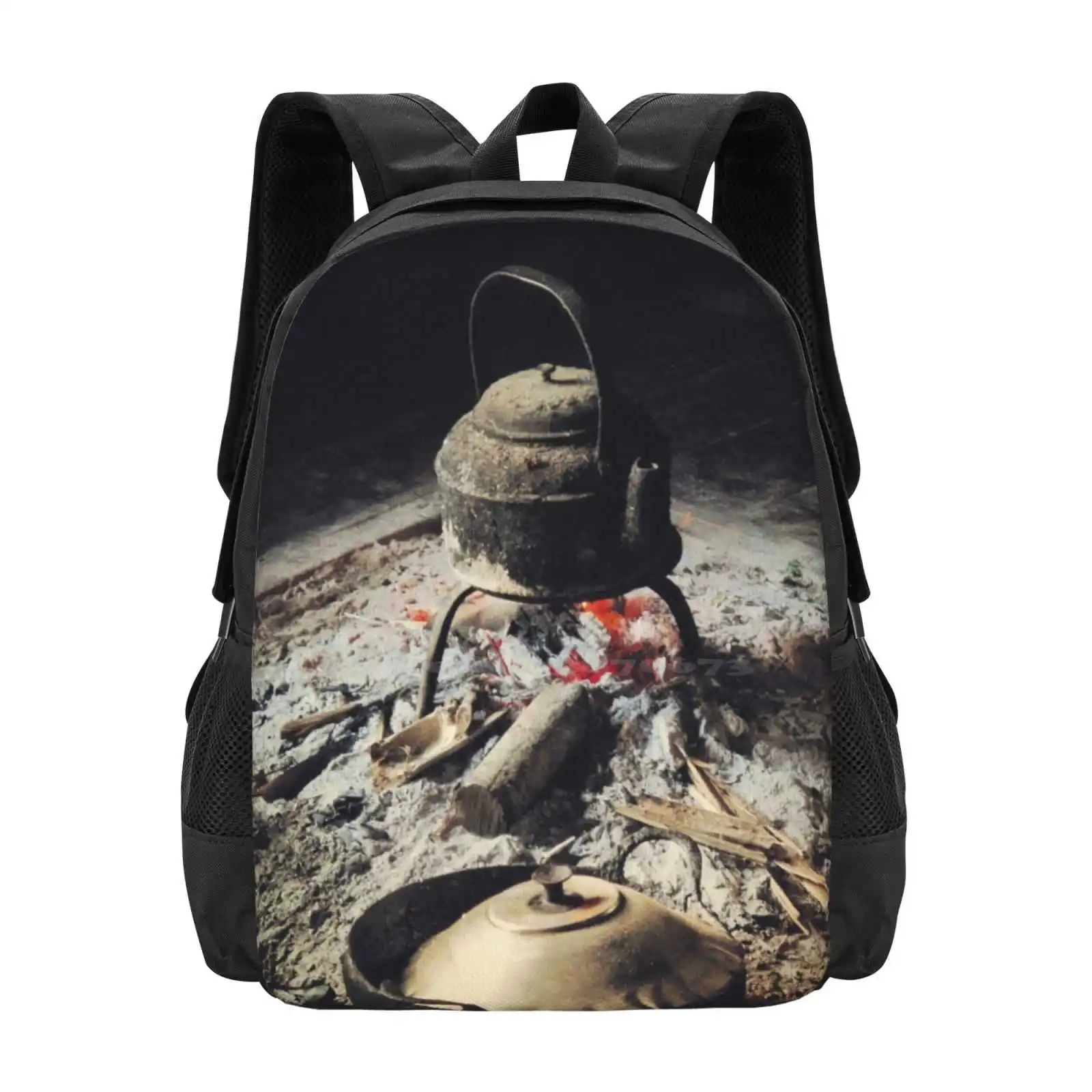 

Племенные чайные рюкзаки для школы, дорожные сумки для девочек-подростков, бирманский Азиатский дорожный чайный лагерь Fire Shan Kettle Drink