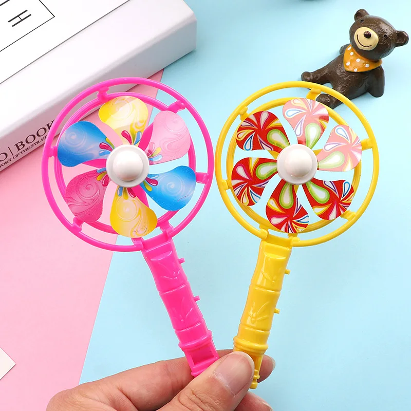 10PCS Children Toys Plastic Whistle Windmill Fan Kids Birthday Party Gifts Back to School Presents Toy Kids Pinata Party Favors