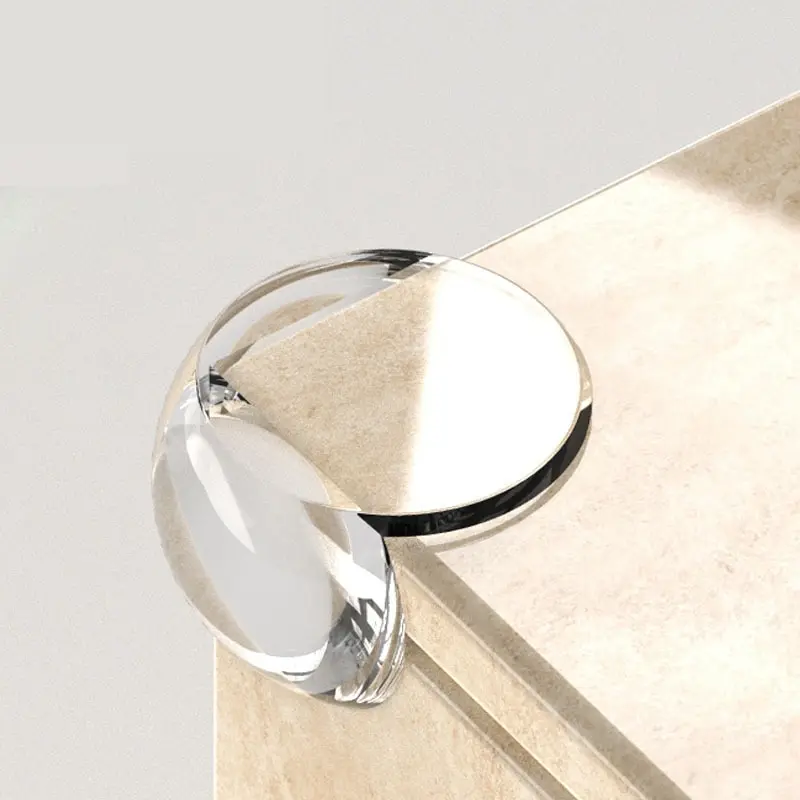 Children's Spherical Anti-Collision Corner Household Table Corner Transparent Rubber Anti-Collision Protection Baby Prote silicone table corner protector table corner protector