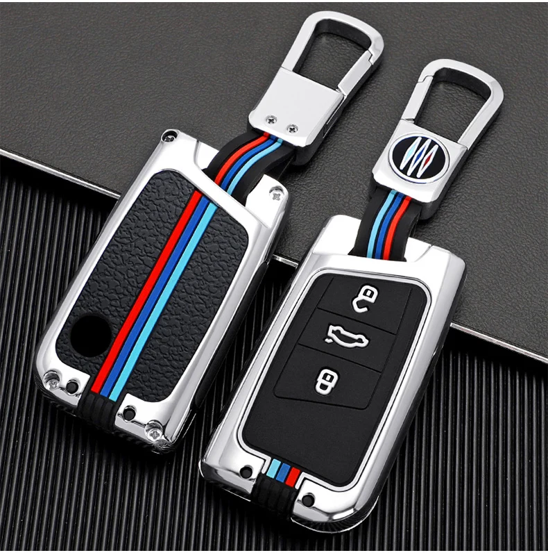 Portachiavi in lega Cover chiate/telecomando per Volkswagen Polo Golf 7 VW Magotan Passat B8 per Skoda Superb A7 accessori Auto - S56471a6e07e640e5b025aa0adda778ebP
