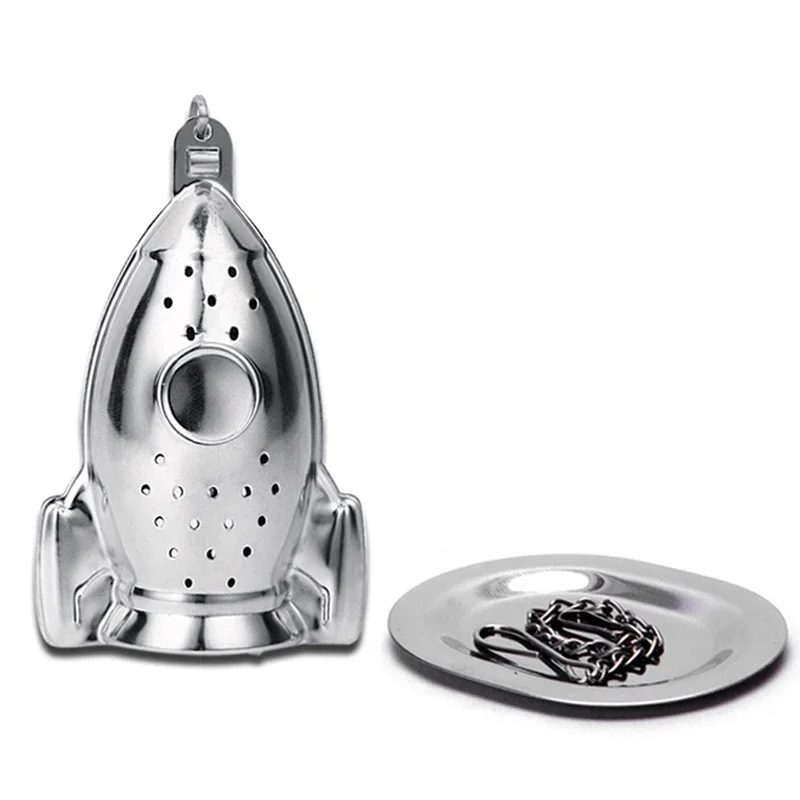 Filtro Per Tè A Sfera In Acciaio Inox - Ø8cm X 19cm, Per Tisane E Spezie, Lavabile - Foto 2