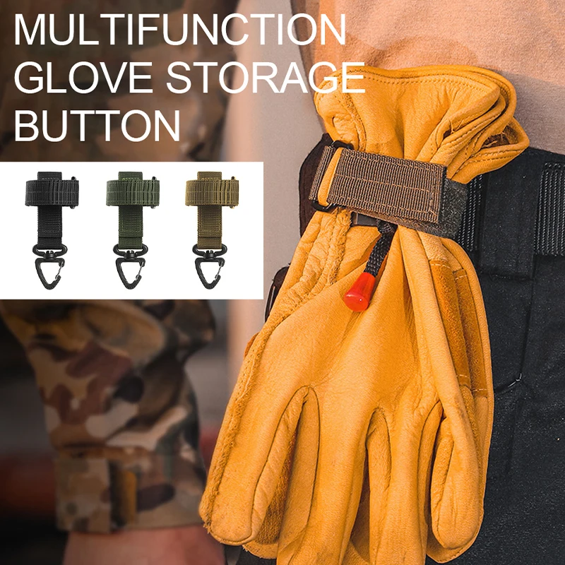 Boucle de rangement pour gants, sangle de rangement en nylon, multi-usages  pour l'extérieur