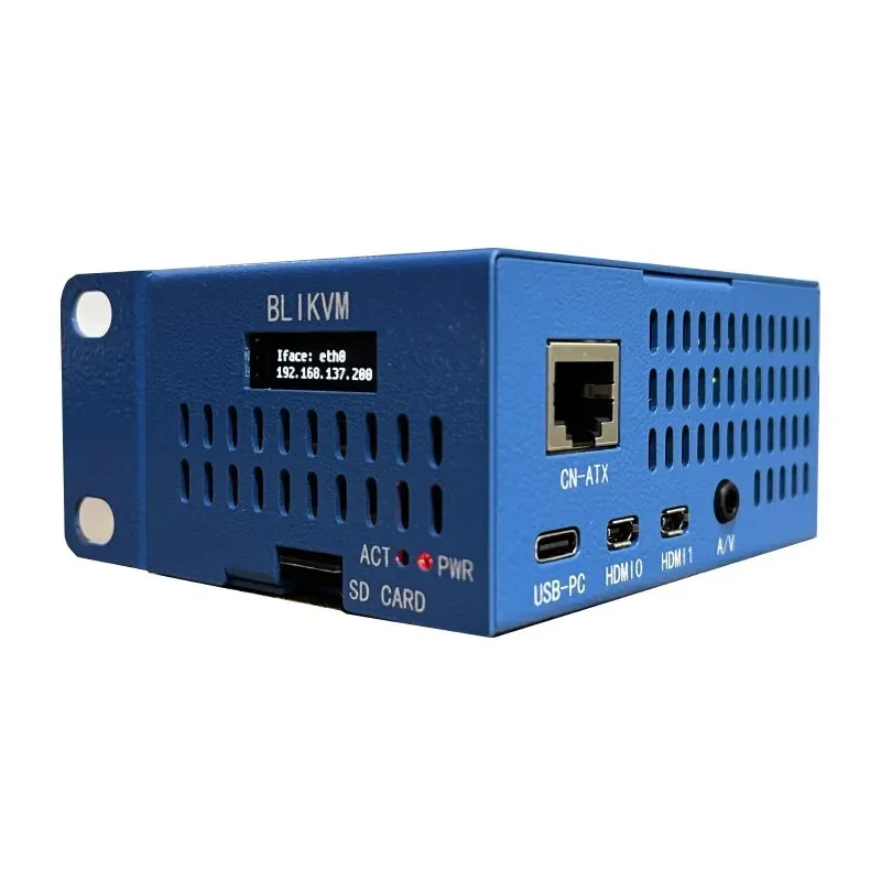 Рисунок 4 - Blikvm V3 hat server O & M