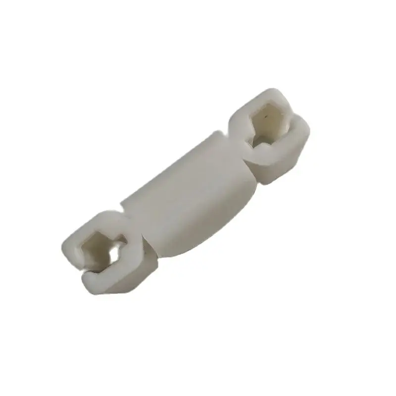Elevator Door Sliding Guide Shoe Slider Clip KM997109H01 Through-hole Lift White Plastic Parts L43mm for Kone