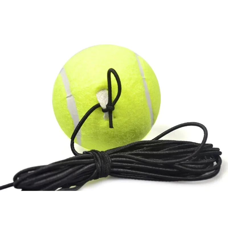 3Pcs Tenlong Tennis Training Ball Tennis Trainer with Elastic String Bounce Ball Self-study Rebound Indoor Practice