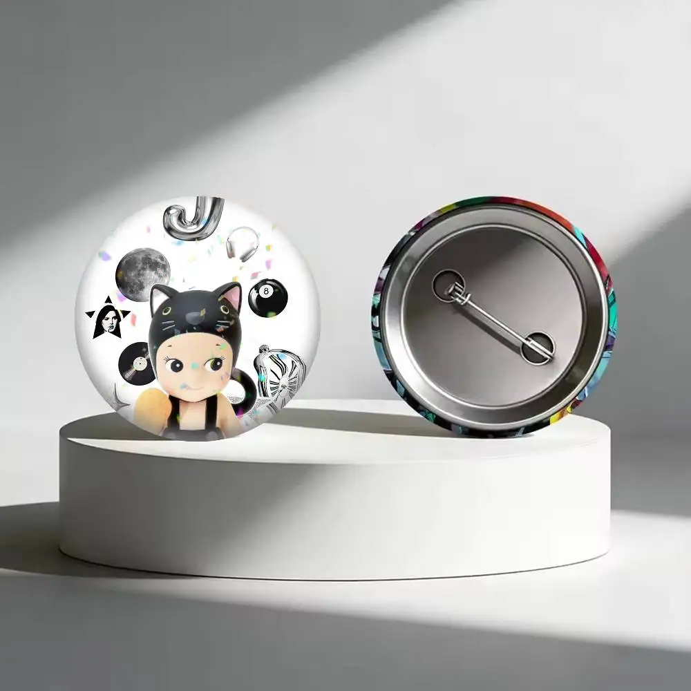일본 IP 엔젤 25mm 32mm 44mm 58mm 75mm 브로치 배지 핀 액세서리 선물용